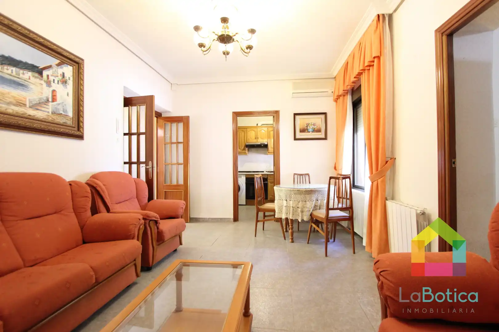 Living room of Detached homes for sale in San Martín de Montalbán  with Air Conditioner, Heating and Furnished