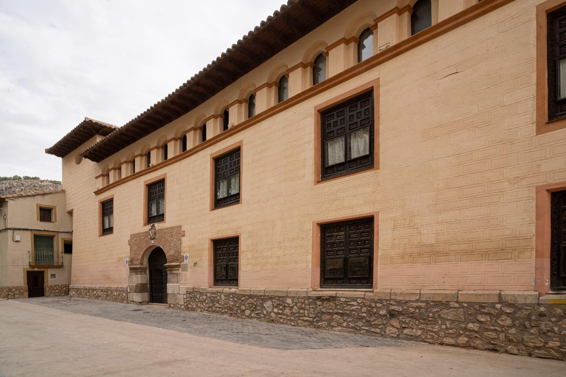 Vista exterior de Casa o xalet en venda en Alhama de Aragón amb Calefacció, Jardí privat i Terrassa