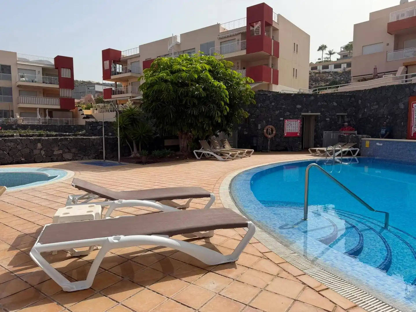 Piscina de Casa adosada en venta en Santiago del Teide con Terraza, Amueblado y Piscina comunitaria