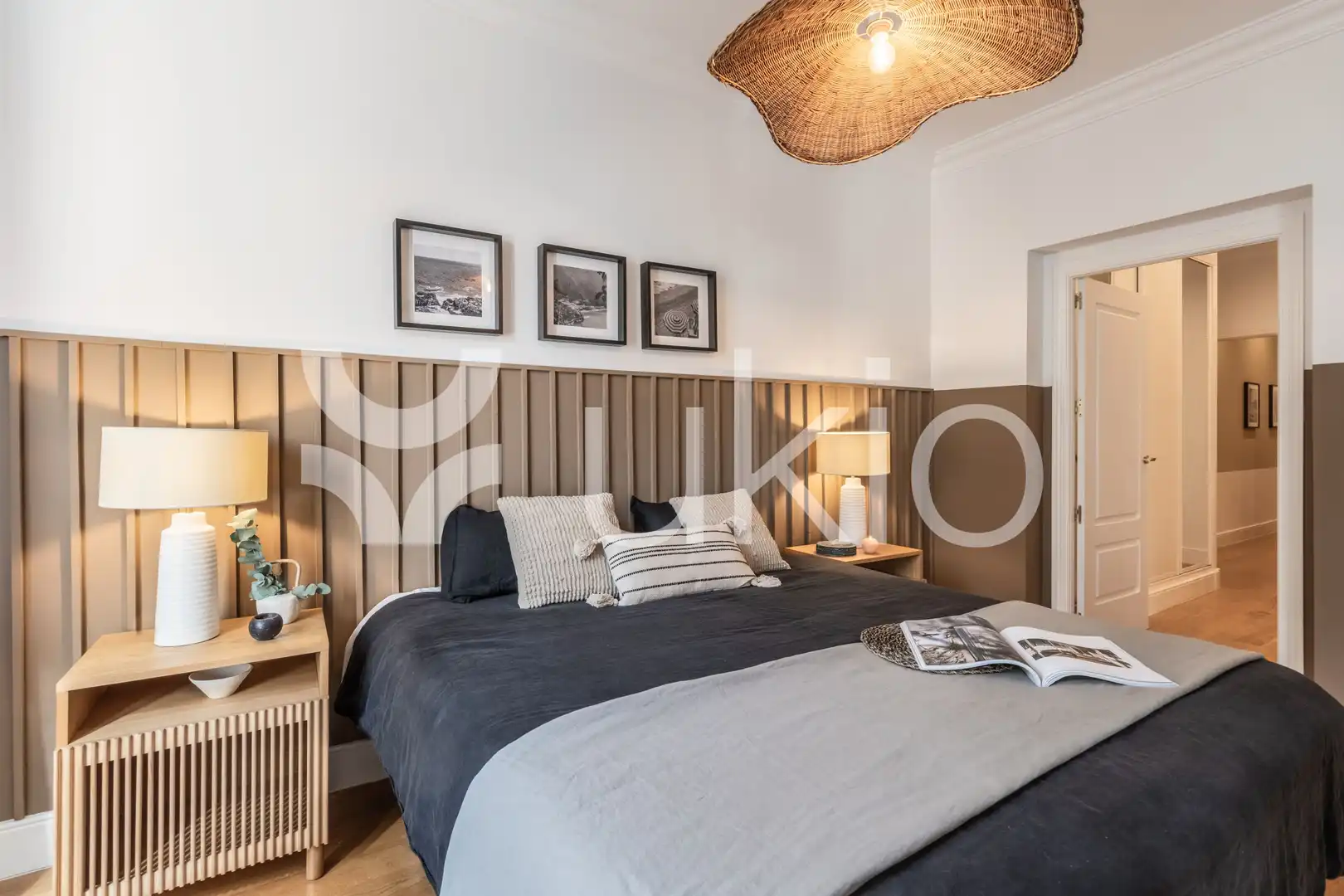 Bedroom of Flat for rent in Madrid  with Air Conditioner, Heating and Terrace
