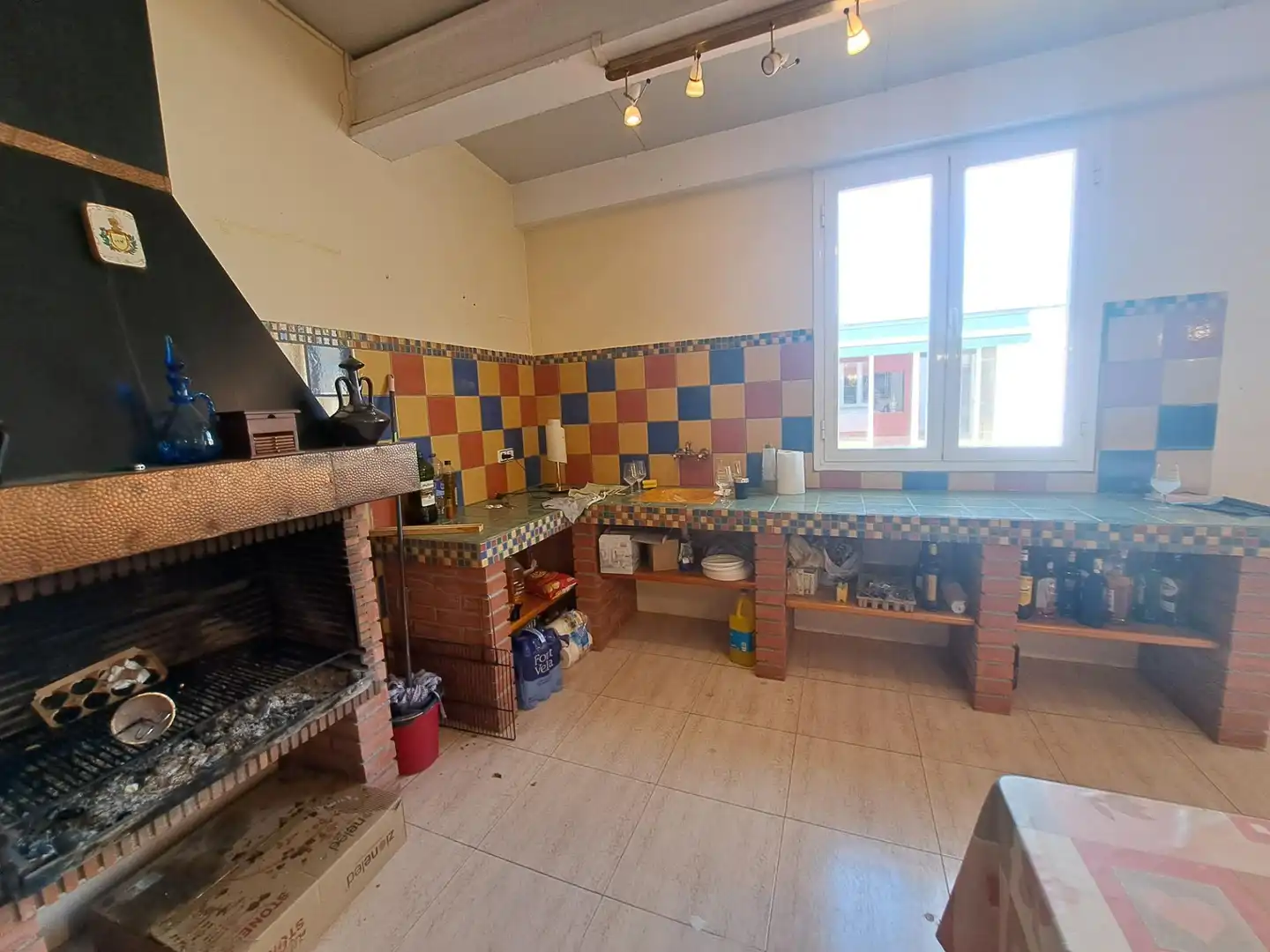 Cuina de Casa o xalet en venda en Golmés amb Terrassa i Moblat