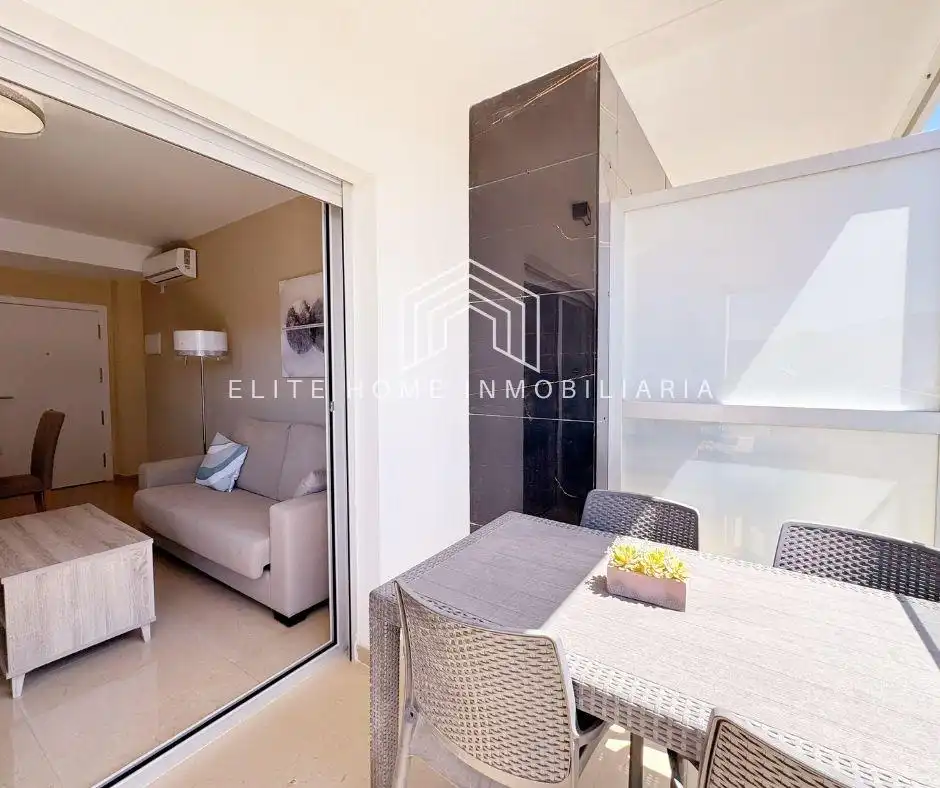 Terraza de Apartamento de alquiler en Cabanes con Aire acondicionado, Terraza y Piscina comunitaria