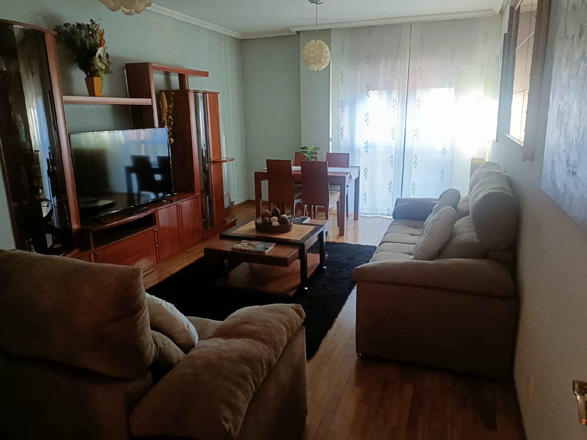 Sala d'estar de Pis en venda en Astorga amb Calefacció i Moblat