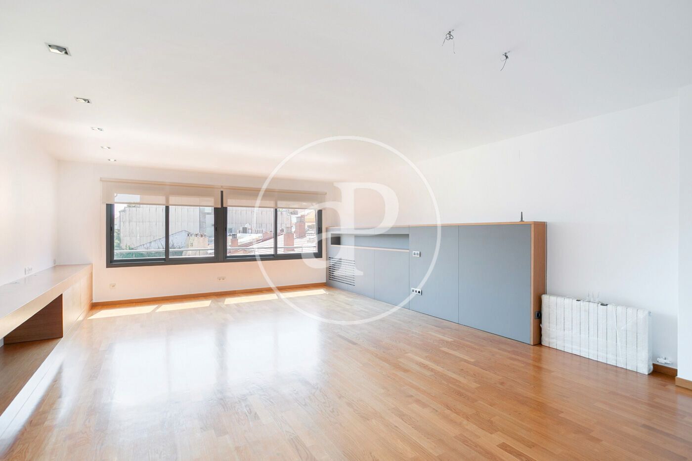 Living room of Flat to rent in  Barcelona Capital  with Air Conditioner, Heating and Storage room