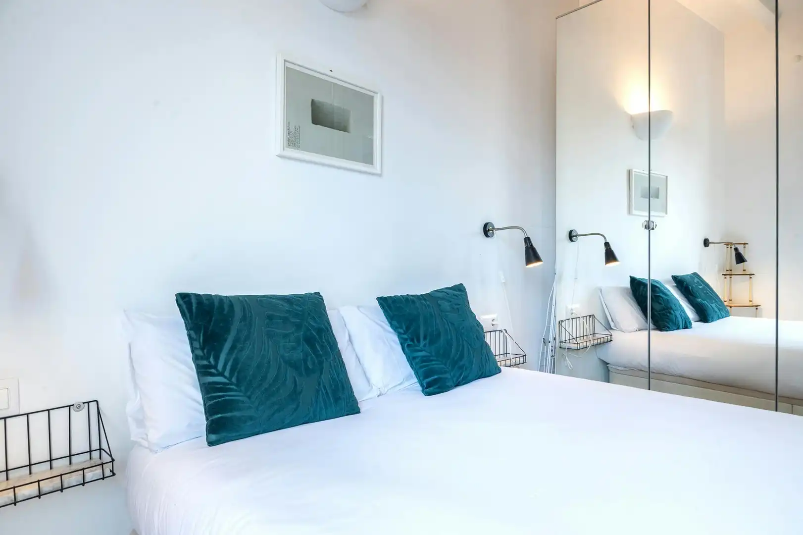 Bedroom of Flat for rent in Barcelona  with Air Conditioner, Heating and Furnished