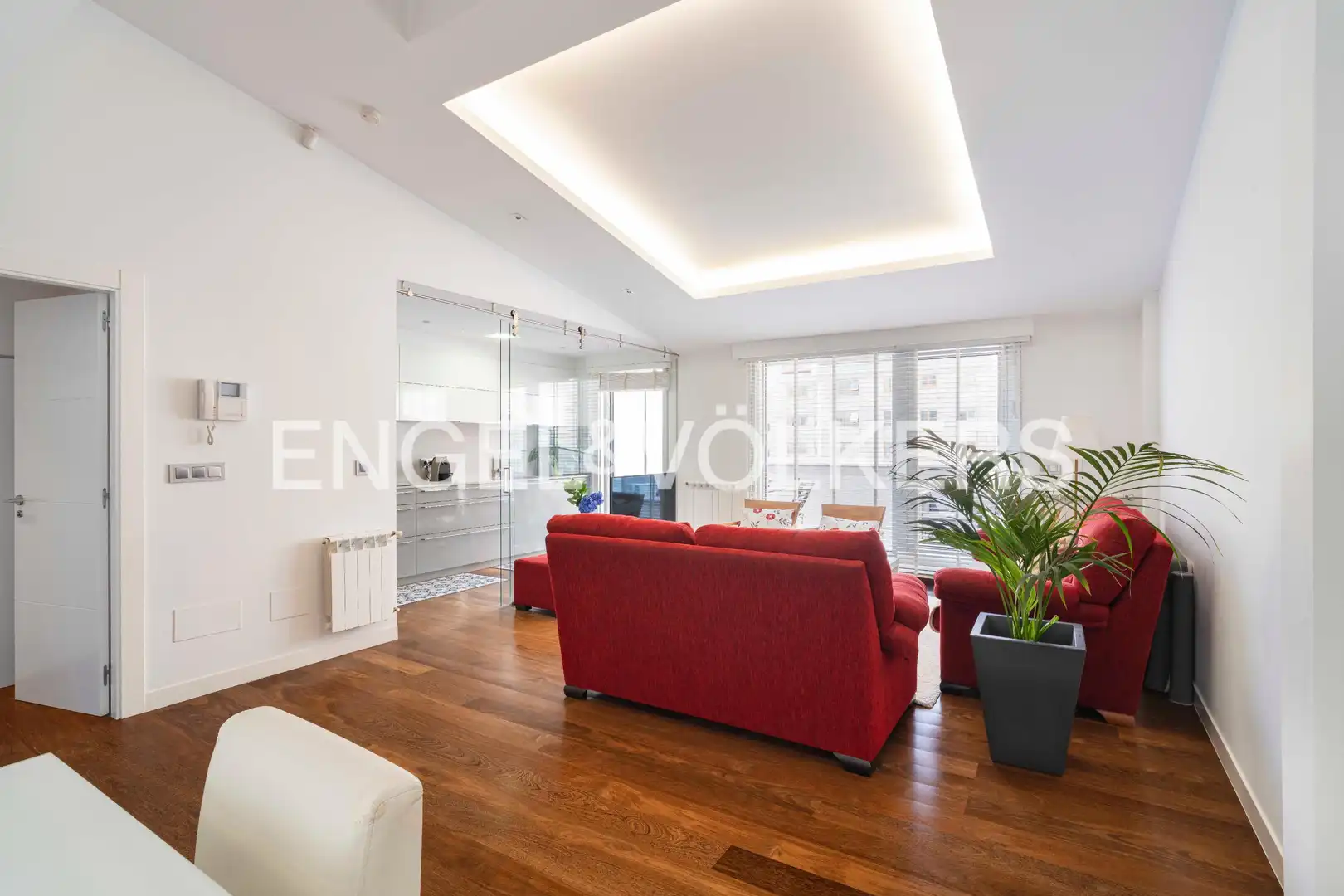 Sala de estar de Apartamento en venta en A Coruña Capital  con Calefacción y Terraza