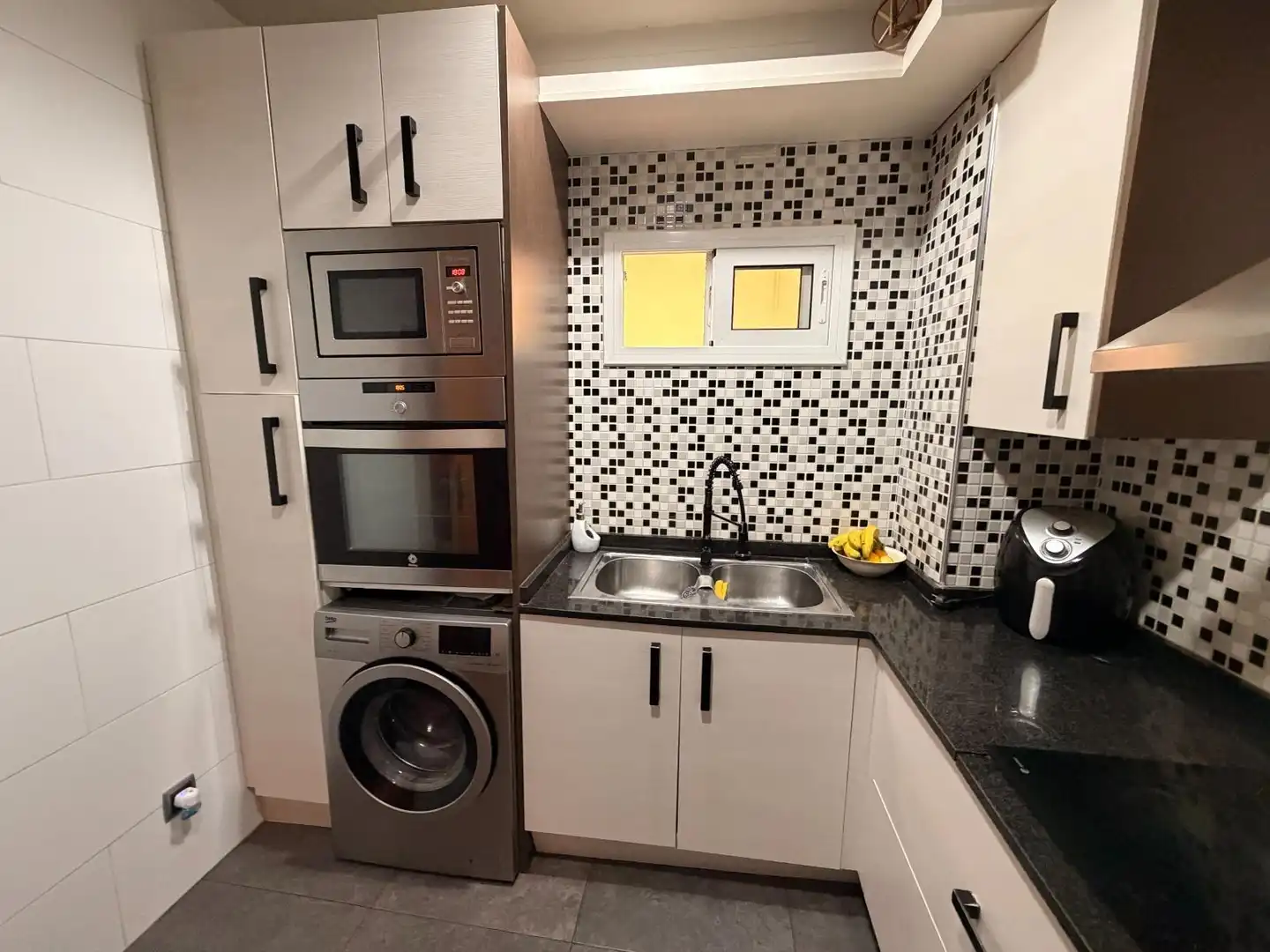 Kitchen of Flat for sale in Sabadell  with Parquet flooring and Balcony