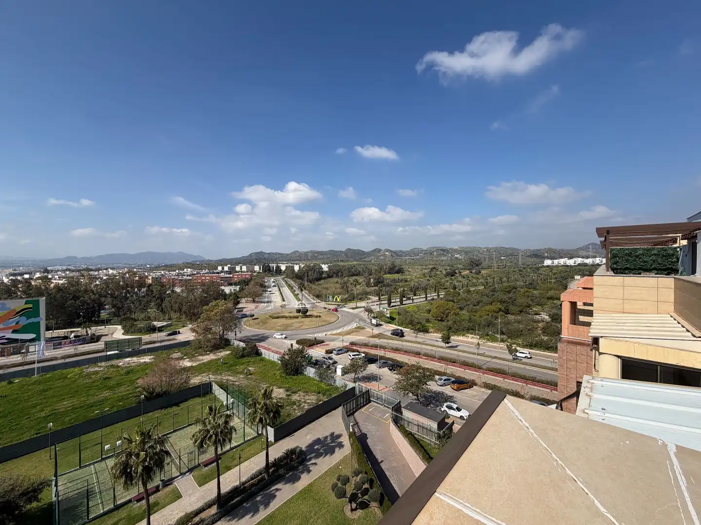 Außenansicht von Wohnung zum Verkauf in Málaga mit Klimaanlage, Heizung und Terrasse