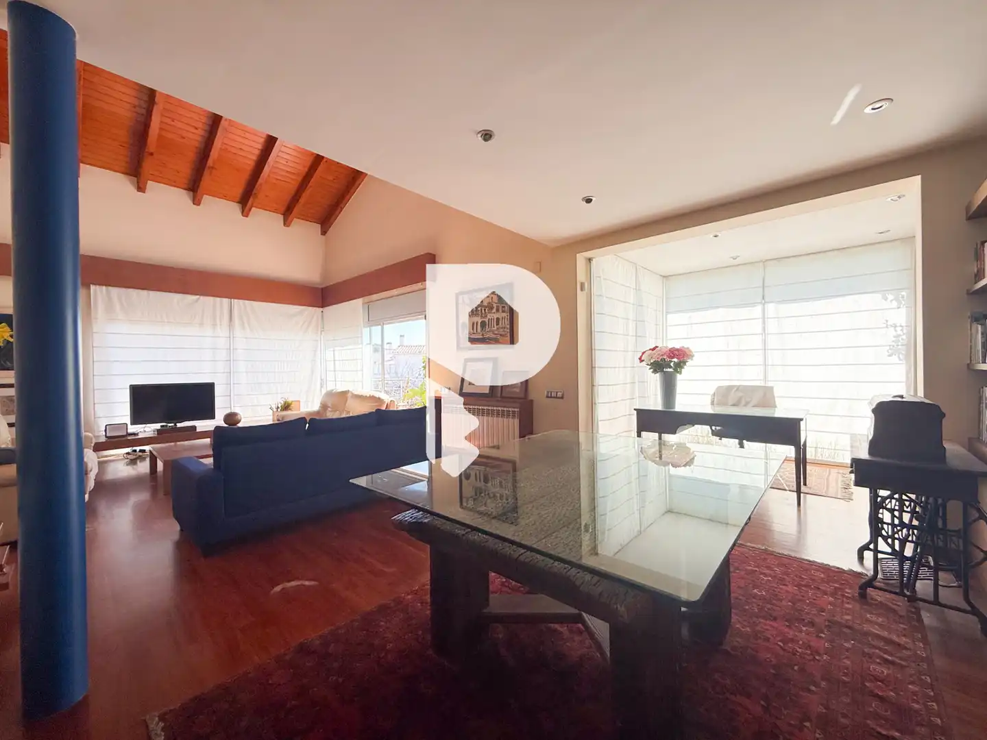 Living room of Houses for sale in Castelldefels  with Air Conditioner, Heating and Terrace