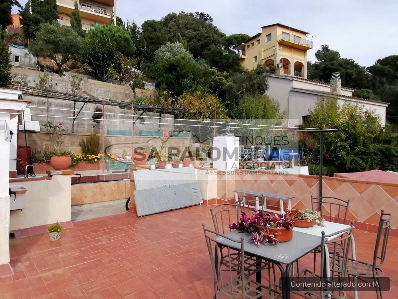 Terrassa de Casa o xalet en venda en Tordera amb Jardí privat, Terrassa i Piscina