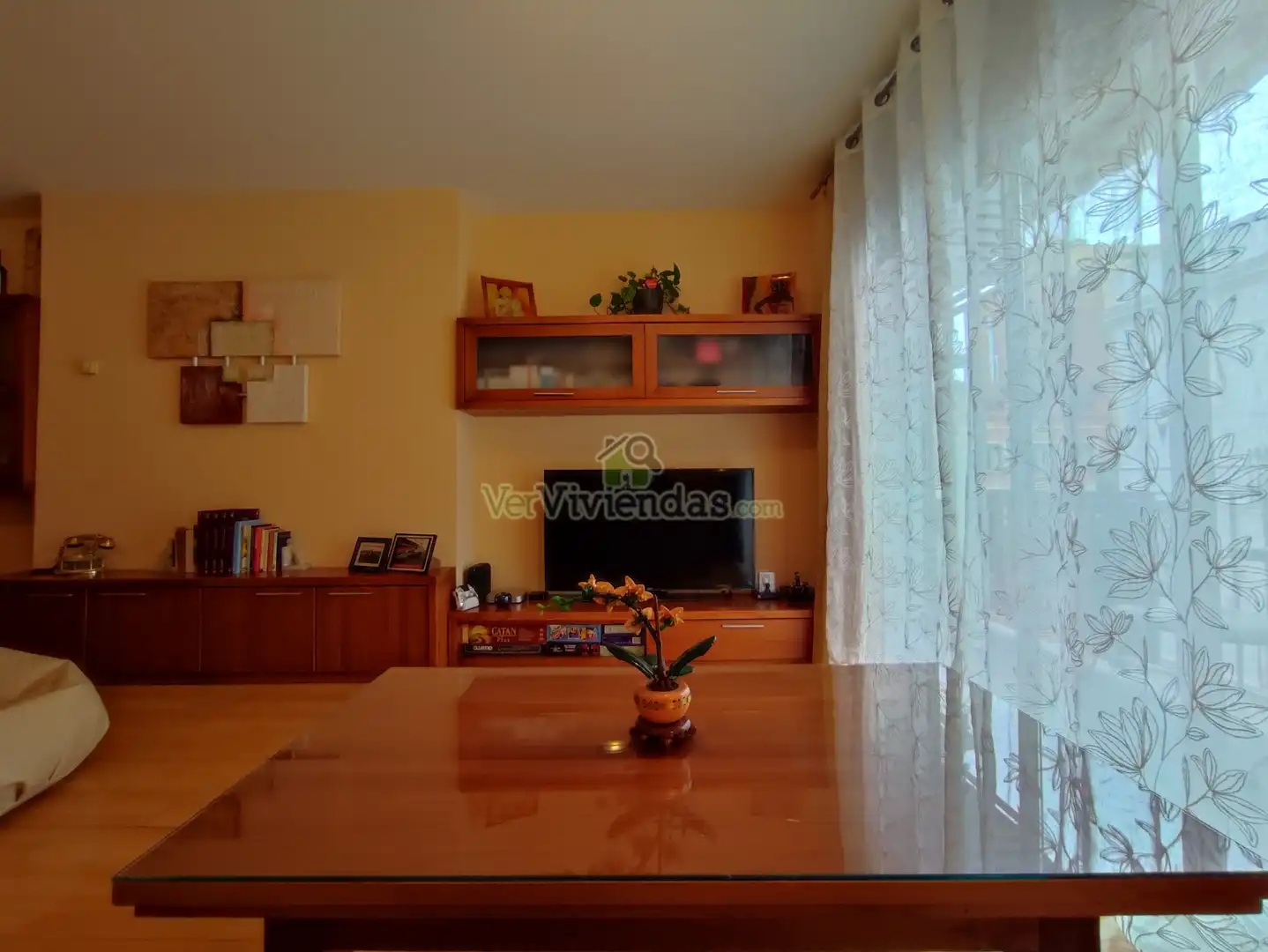 Sala de estar de Piso en venta en Barcelona con Aire acondicionado, Calefacción y Parquet