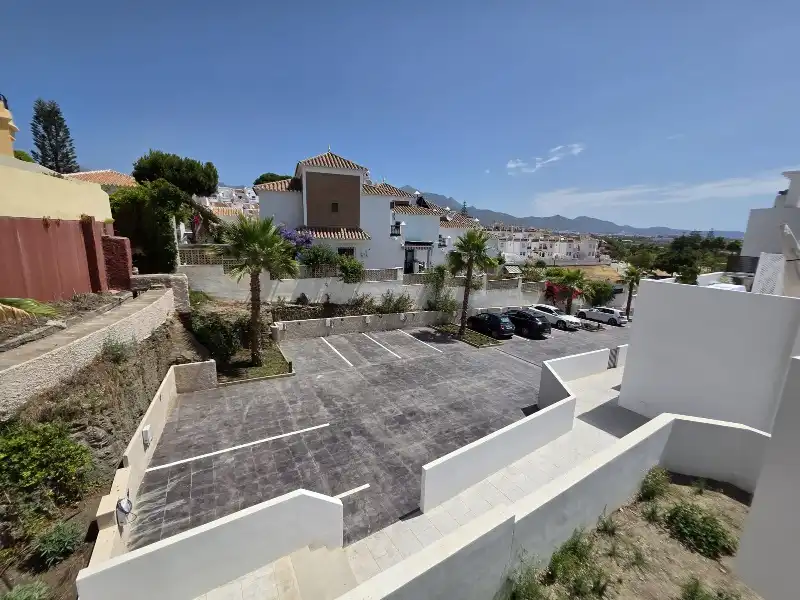 Parking of Houses for rent in Nerja  with Air Conditioner, Heating and Private garden