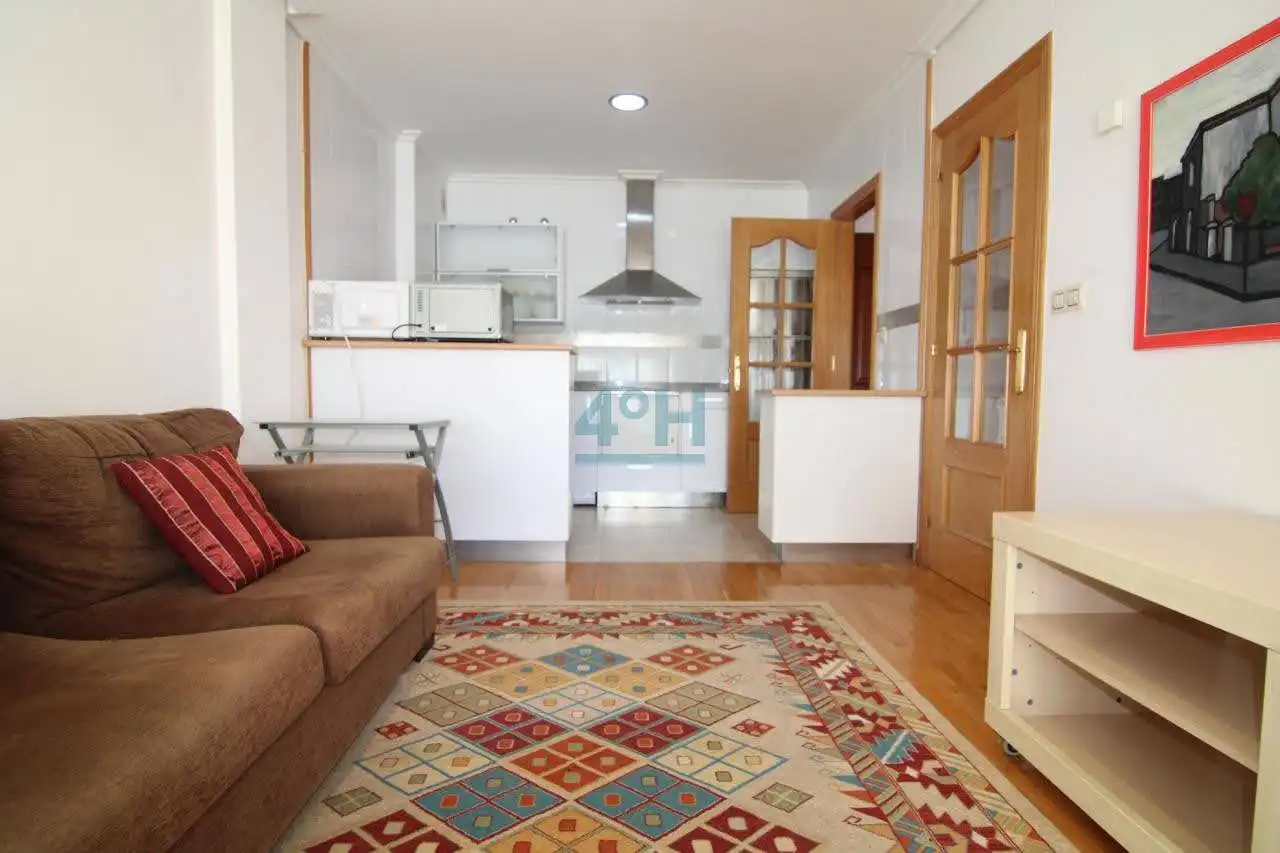 Living room of Study for rent in Ourense Capital   with Air Conditioner, Heating and Parquet flooring