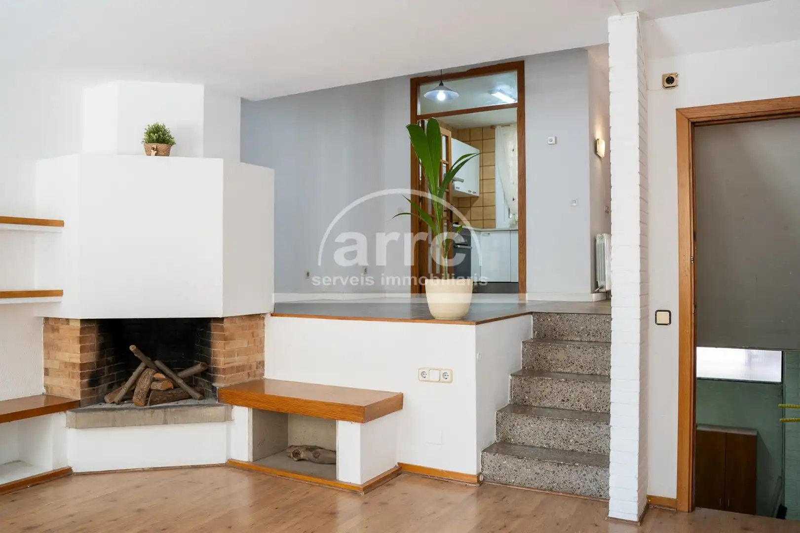 Sala de estar de Casa adosada en venta en Vilassar de Dalt con Aire acondicionado, Calefacción y Terraza