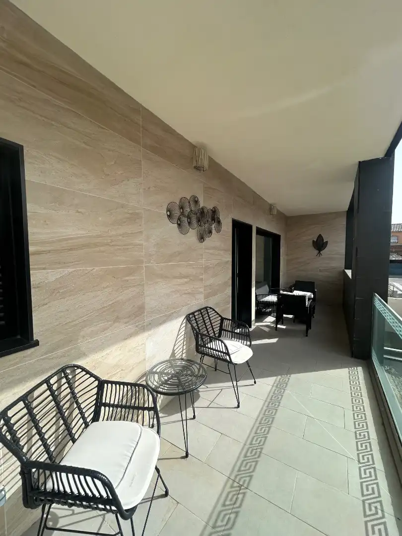 Terraza de Casa o chalet en venta en Yuncos con Aire acondicionado, Calefacción y Jardín privado