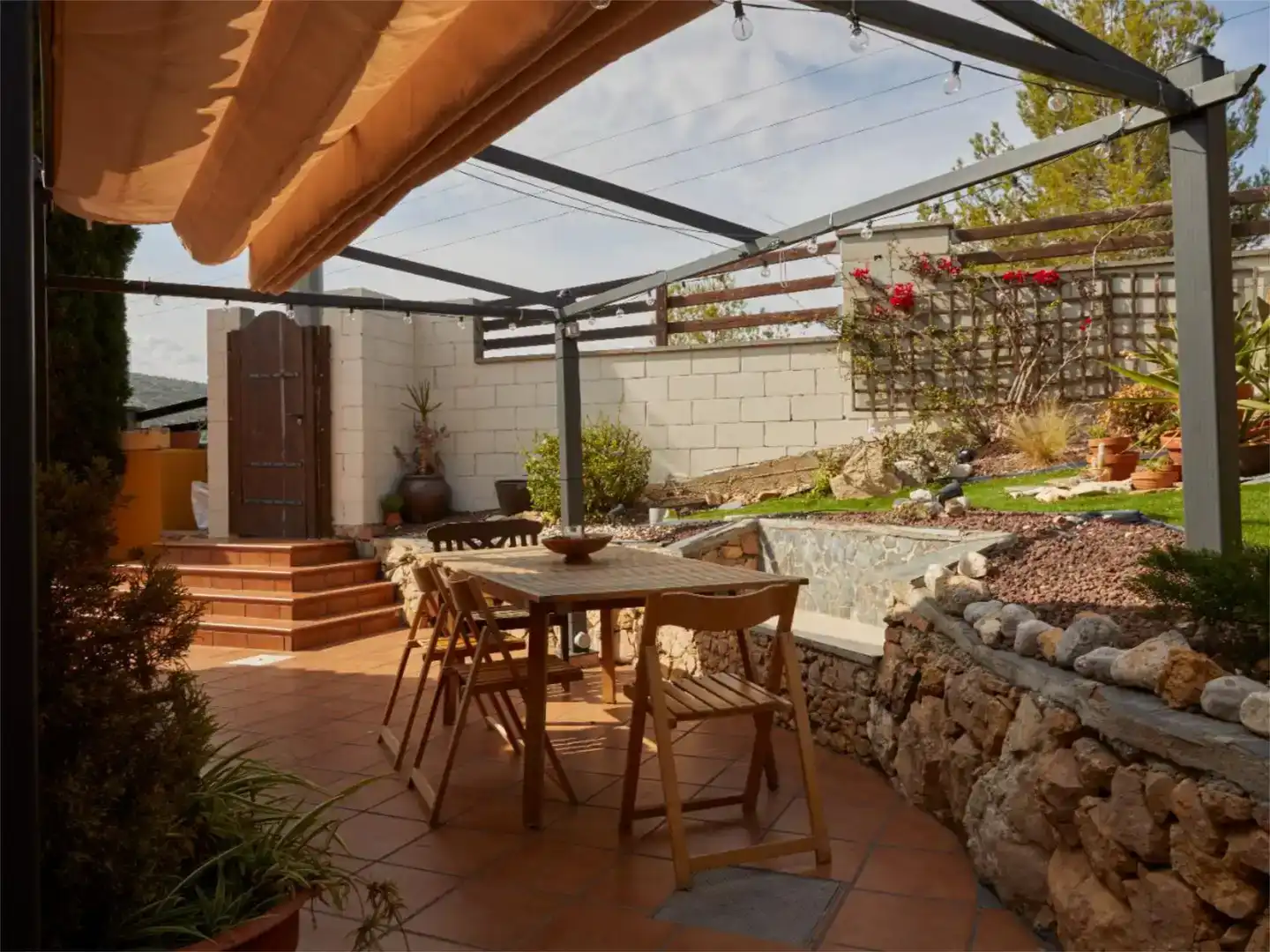 Terrassa de Casa o xalet en venda en Olivella amb Aire condicionat, Piscina i Balcó