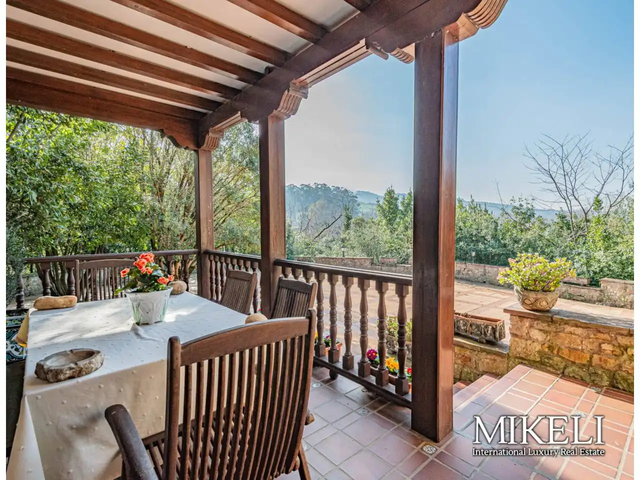 Terrassa de Casa o xalet en venda en Piélagos amb Calefacció, Jardí privat i Terrassa