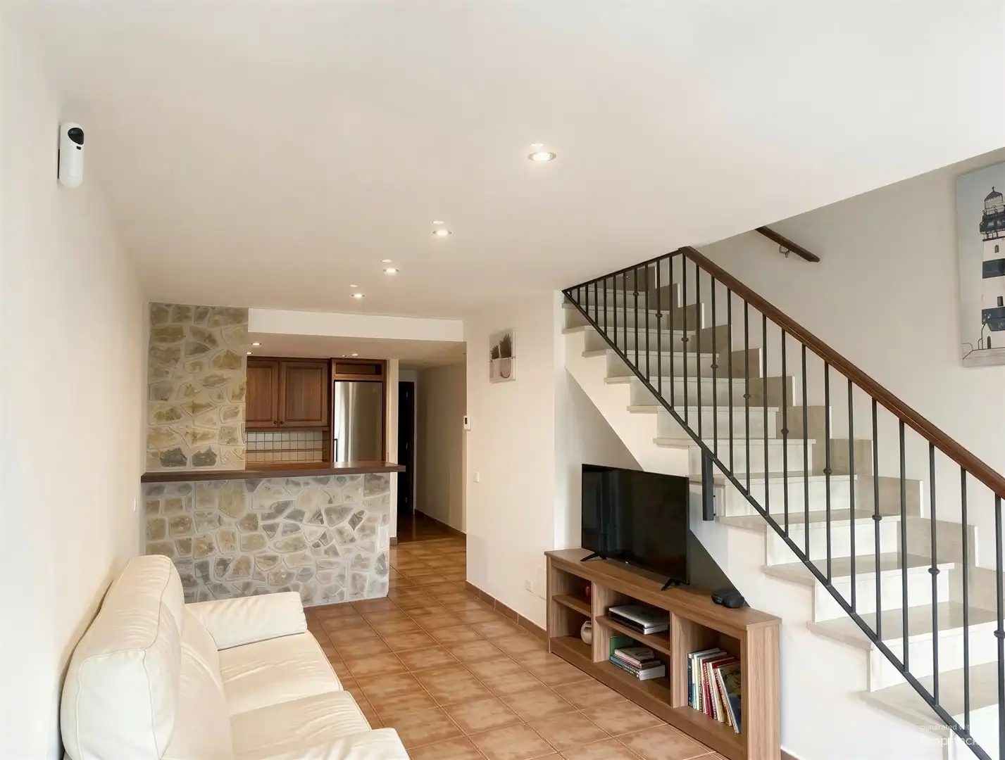 Wohnung zur Miete in Mancor de la Vall mit Klimaanlage, Heizung und Terrasse