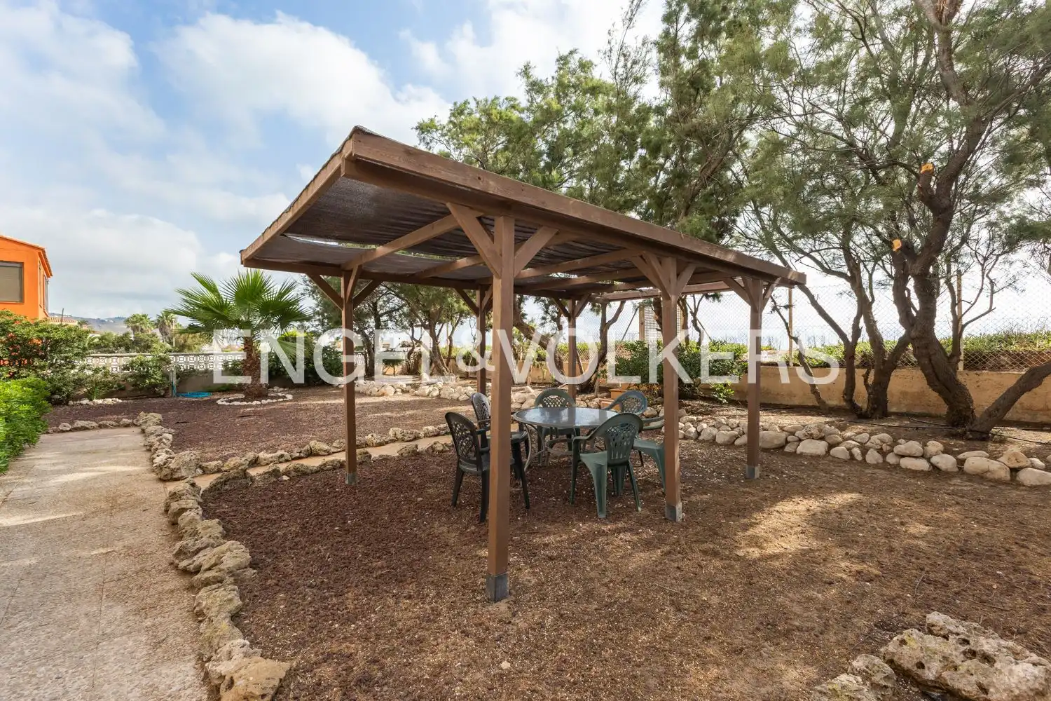 Terrassa de Casa o xalet en venda en Cullera amb Aire condicionat, Calefacció i Jardí privat