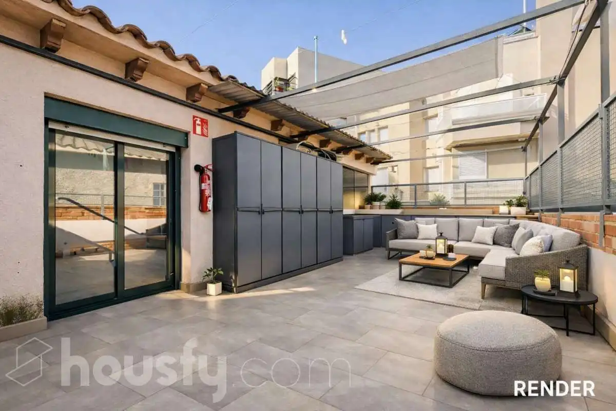 Terraza de Casa o chalet en venta en Barcelona con Aire acondicionado, Calefacción y Jardín privado