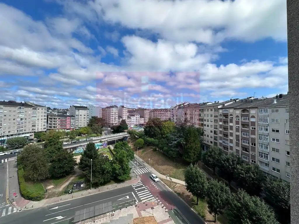 Vista exterior de Piso en venta en Lugo