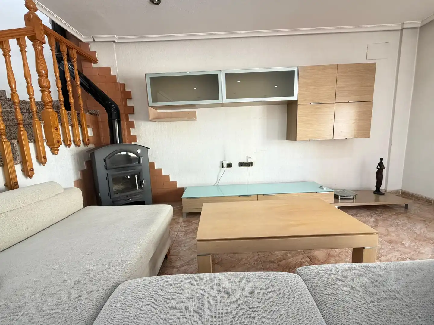 Living room of Houses for sale in Catral  with Air Conditioner, Terrace and Furnished