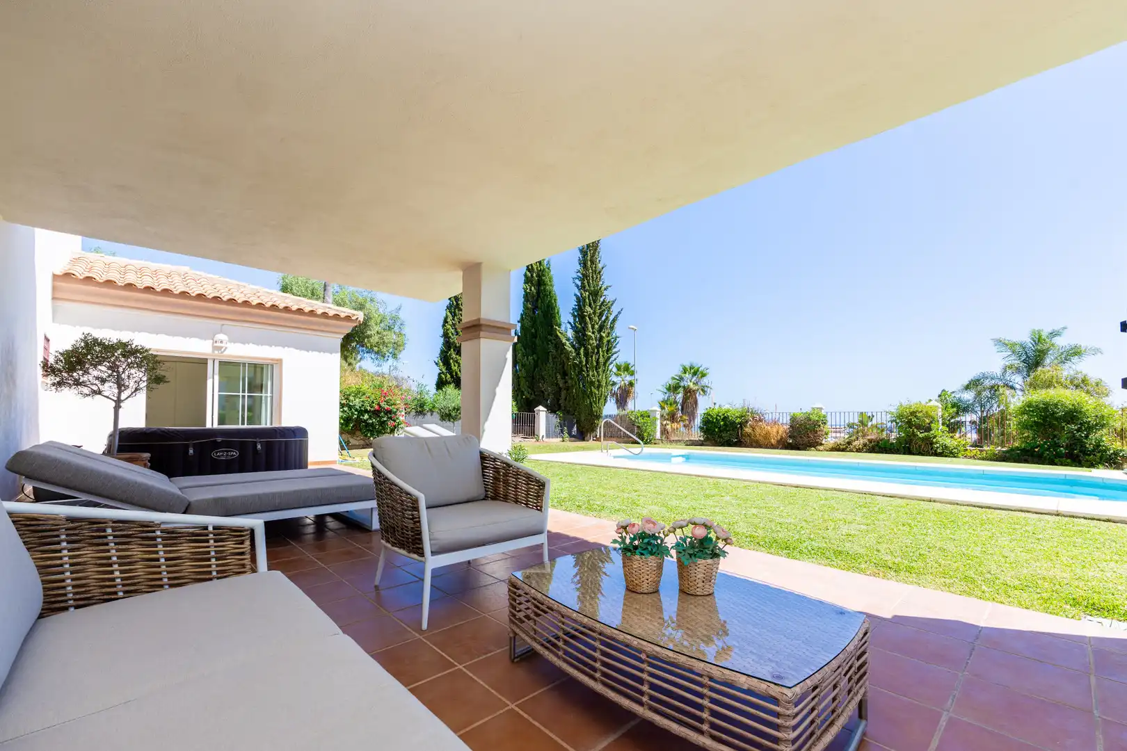Rez-de-chaussée avec piscine à vendre à La Cala Mijas, imagen 37