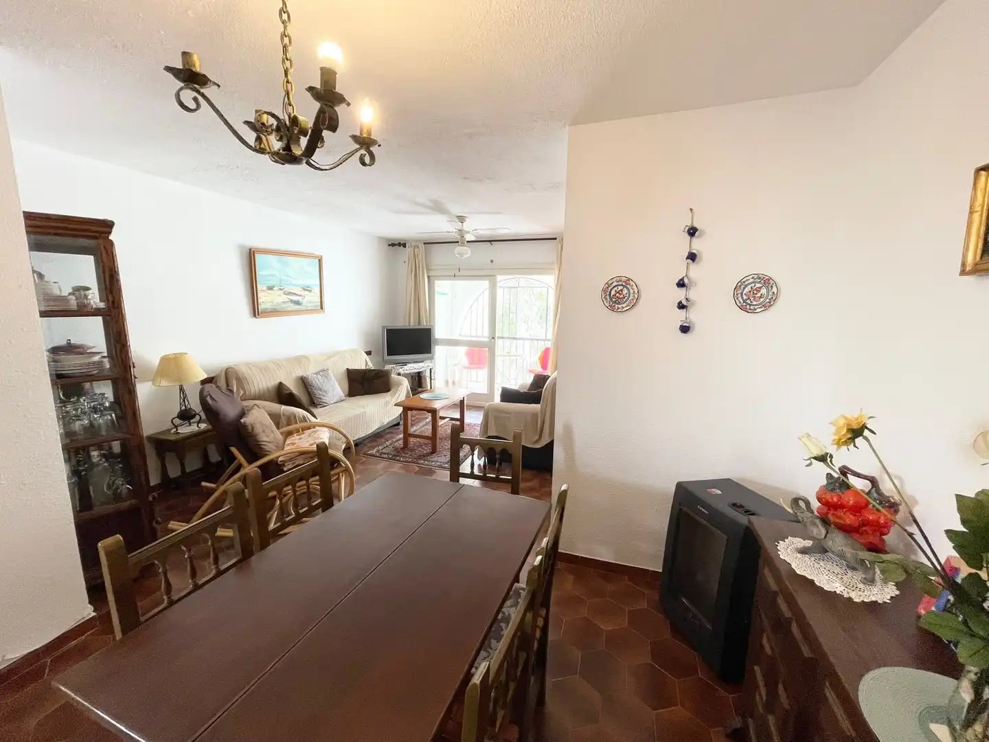 Living room of Apartments for sale in Torrox  with Terrace, Furnished and Community pool
