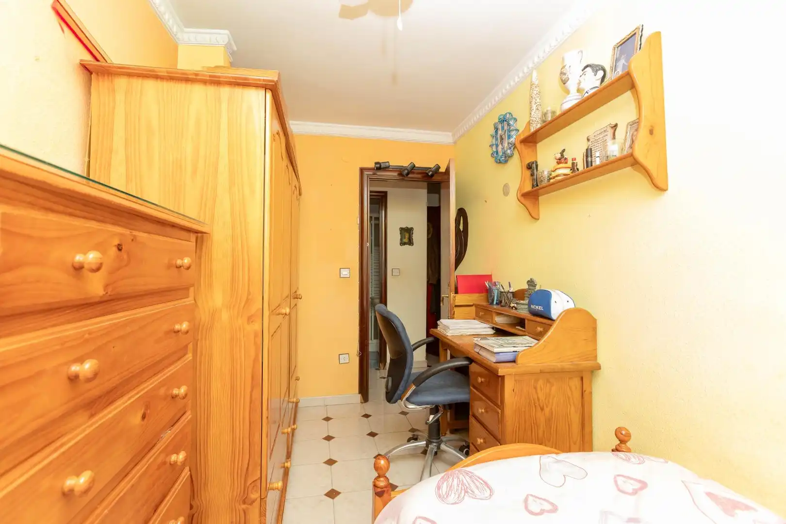 Bedroom of Flat for sale in Málaga  with Terrace, Storage room and Balcony