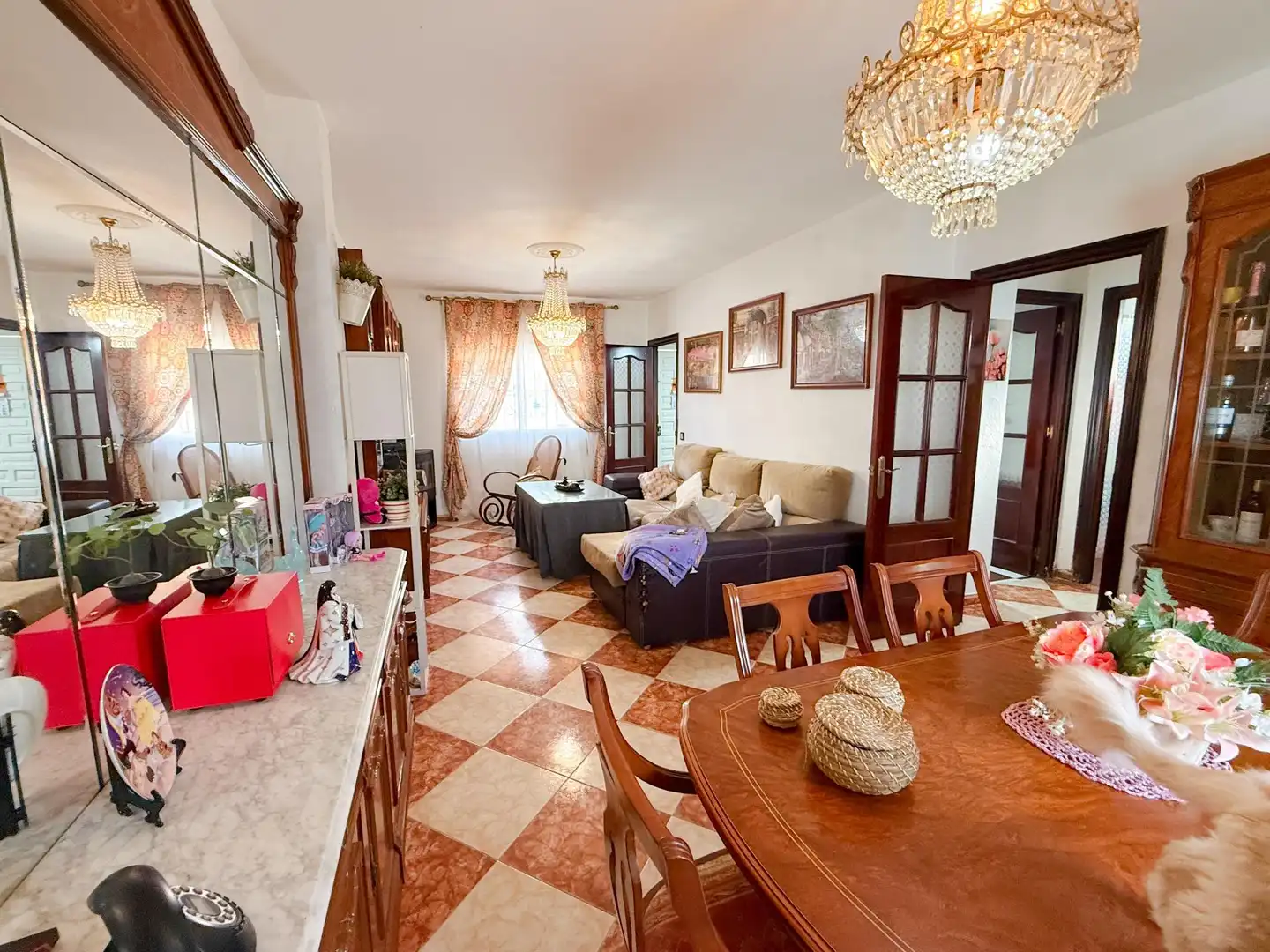 Living room of Houses for sale in Puerto Real  with Air Conditioner and Balcony