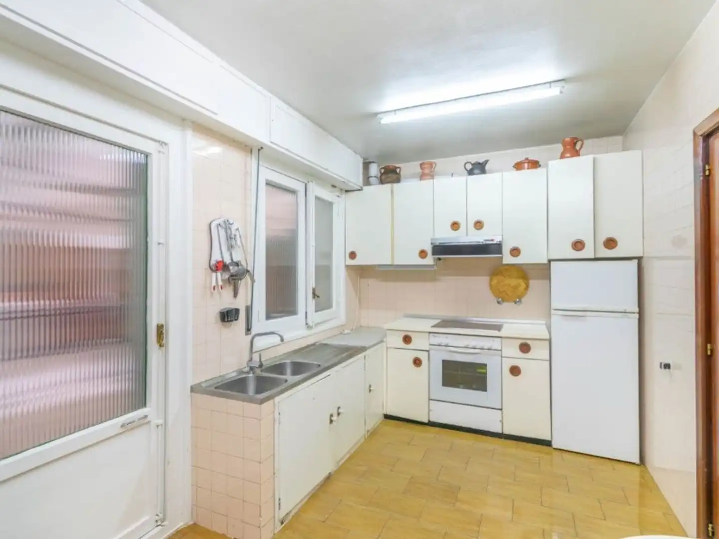 Kitchen of Flat for sale in  Pamplona / Iruña  with Heating and Storage room