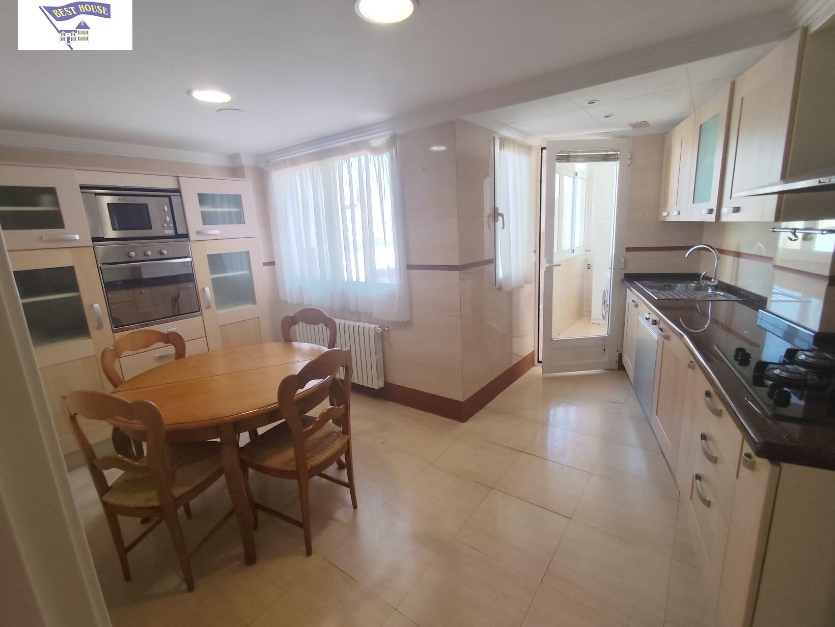 Kitchen of Flat to rent in  Albacete Capital  with Heating, Terrace and Storage room