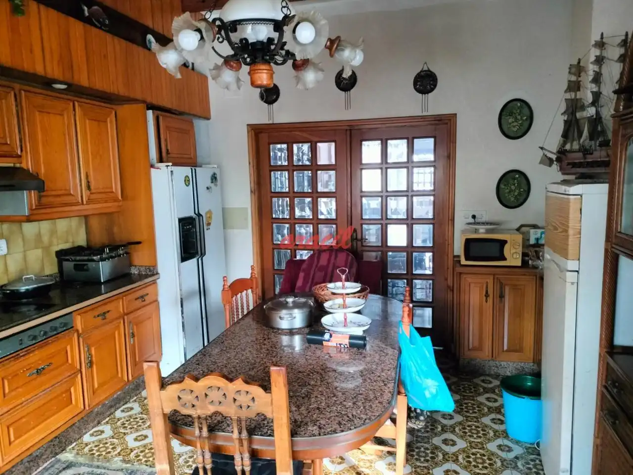 Cocina de Casa o chalet en venta en Ourense Capital  con Calefacción, Jardín privado y Terraza