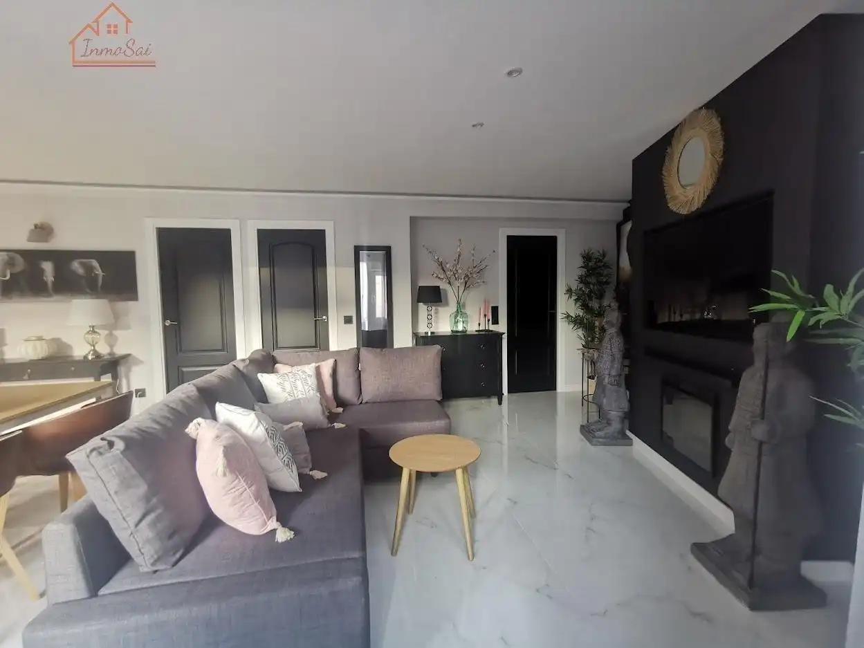 Wohnzimmer von Wohnung zur Miete in Madrid mit Klimaanlage, Heizung und Möbliert