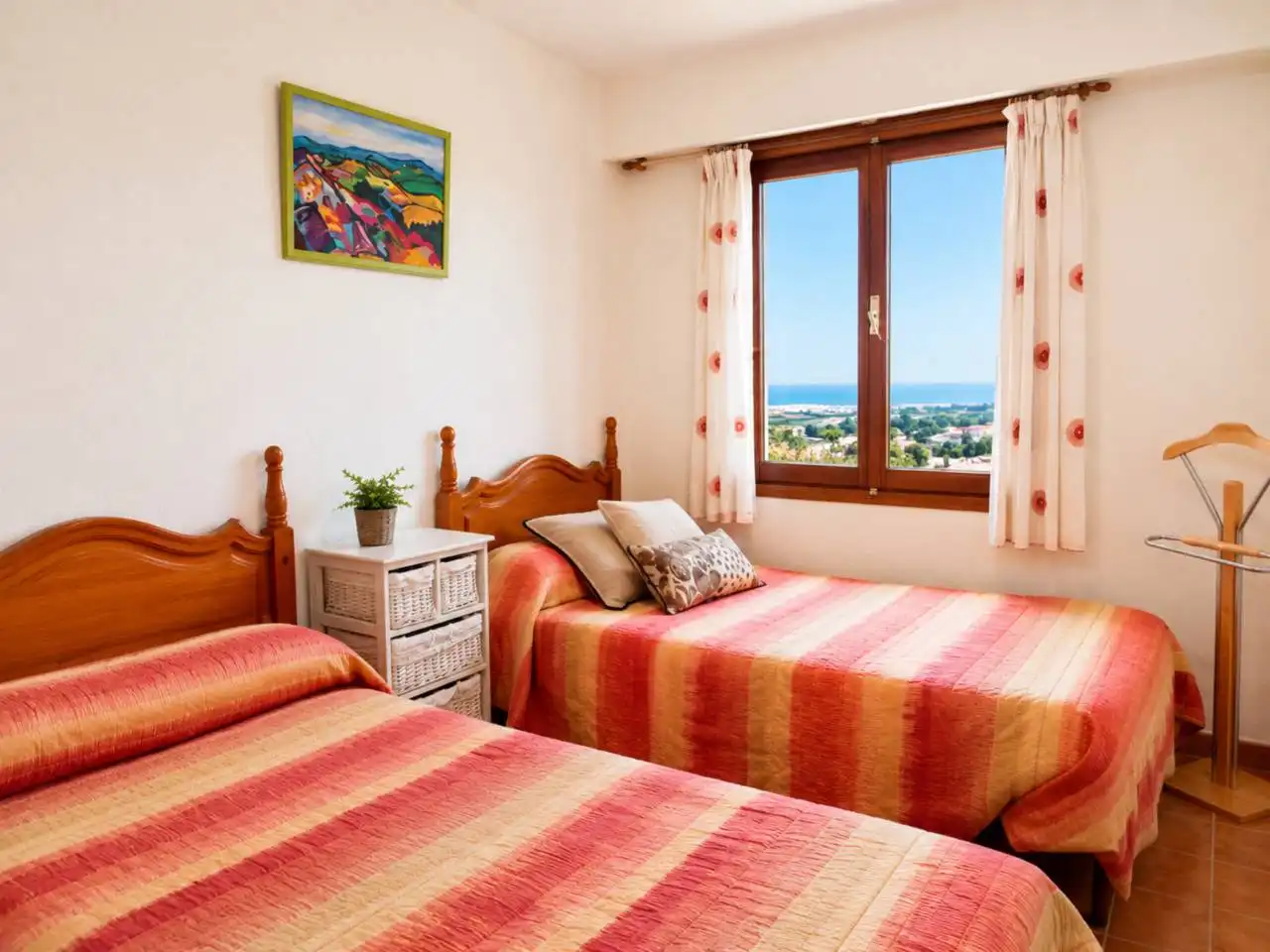 Bedroom of Flat for sale in Pego  with Air Conditioner, Swimming Pool and Furnished