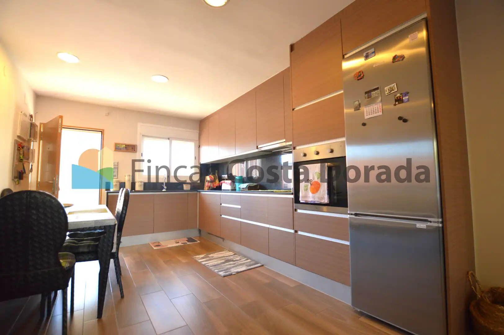 Kitchen of Ground floor for sale in Cubelles  with Air Conditioner, Terrace and Storage room