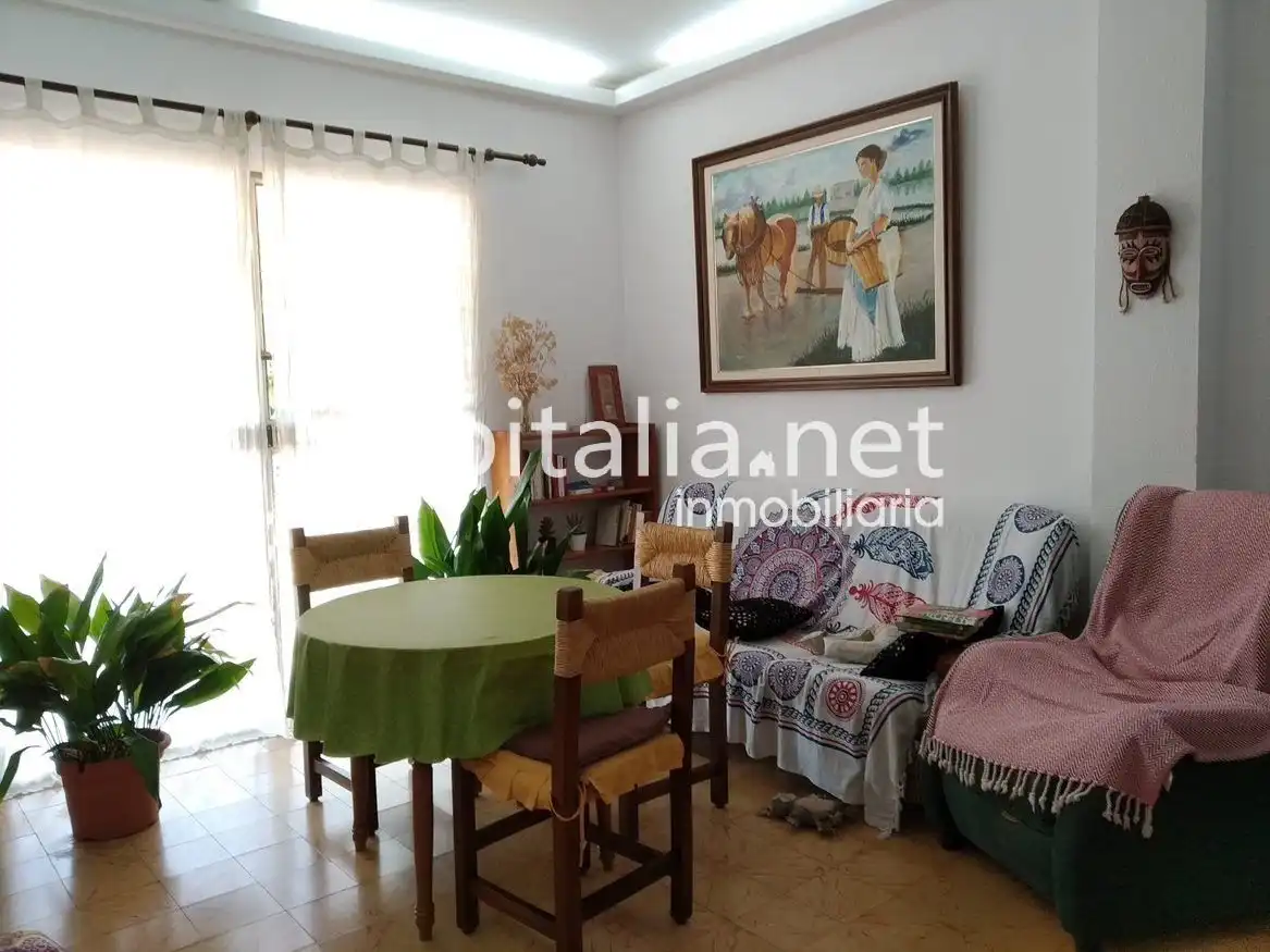 Sala d'estar de Casa o xalet en venda en Montesa amb Aire condicionat, Terrassa i Traster