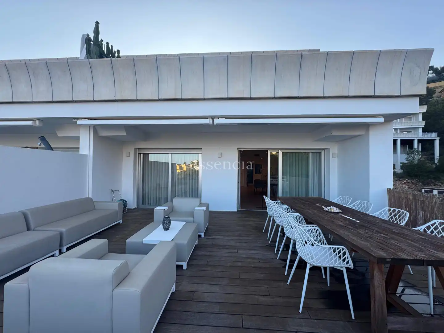 Terraza de Apartamento en venta en Altea con Amueblado y Piscina comunitaria
