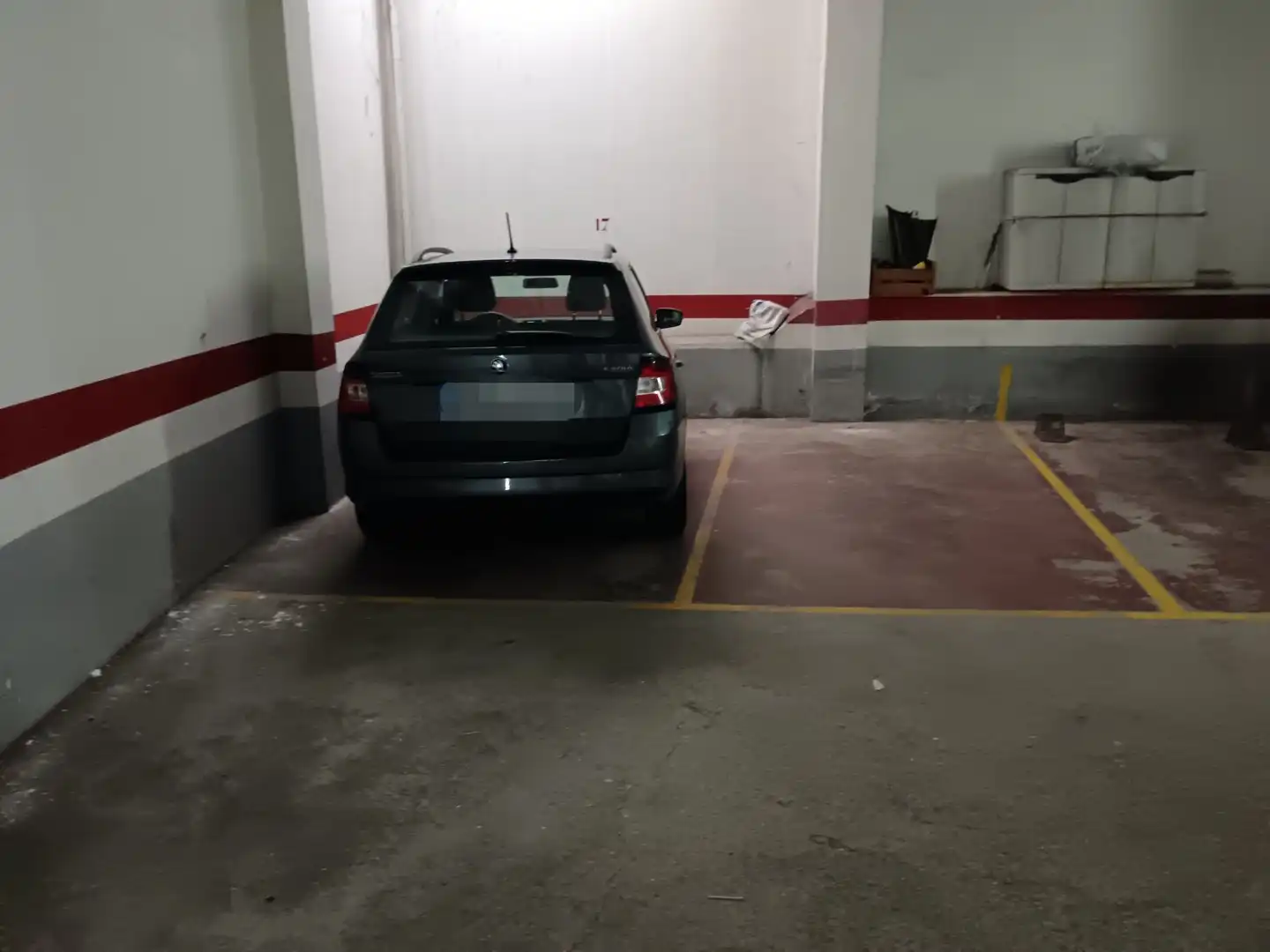 Parking of Flat for sale in A Coruña Capital   with Heating, Terrace and Storage room