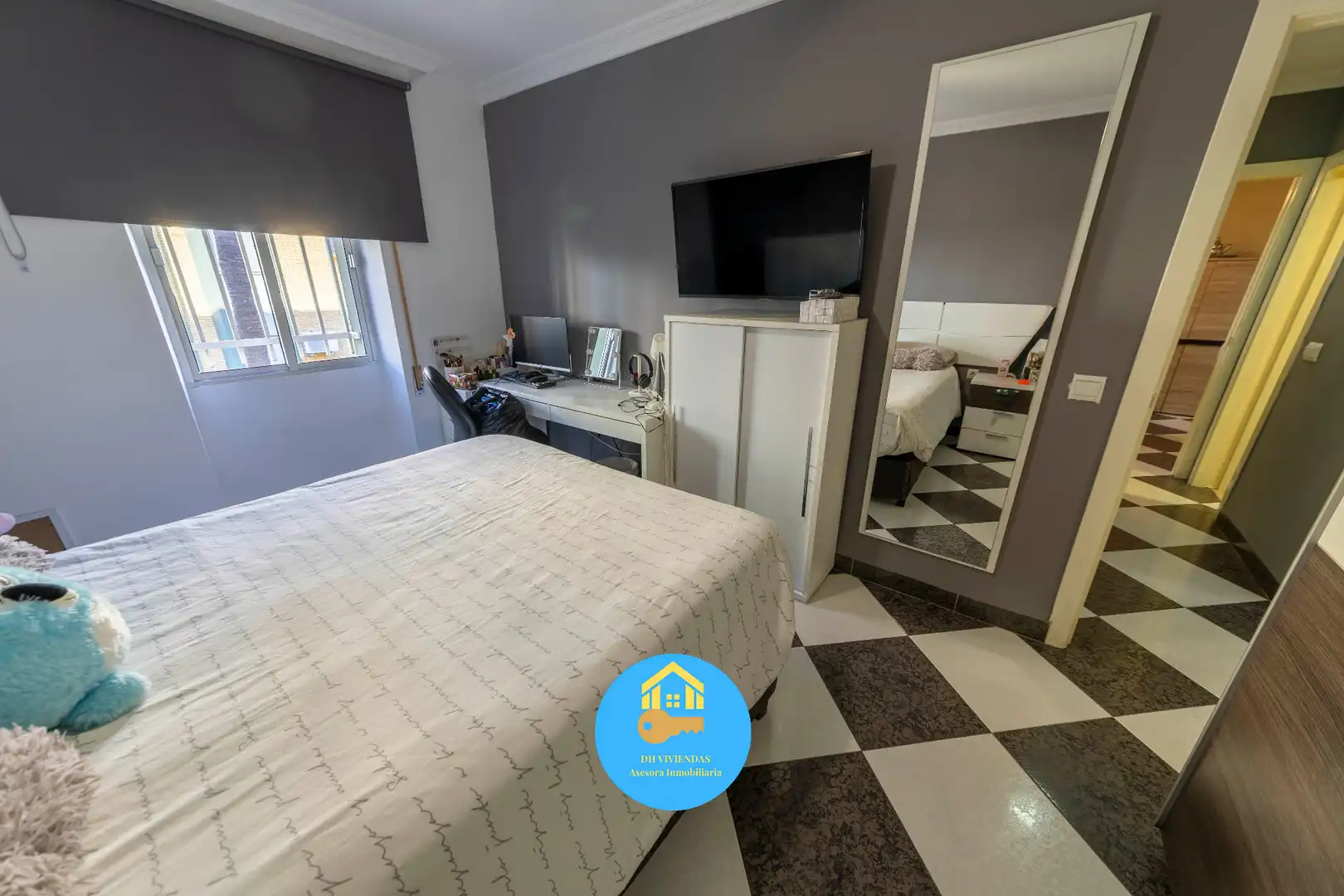 Schlafzimmer von Wohnung zum Verkauf in Dos Hermanas mit Klimaanlage und Abstellraum