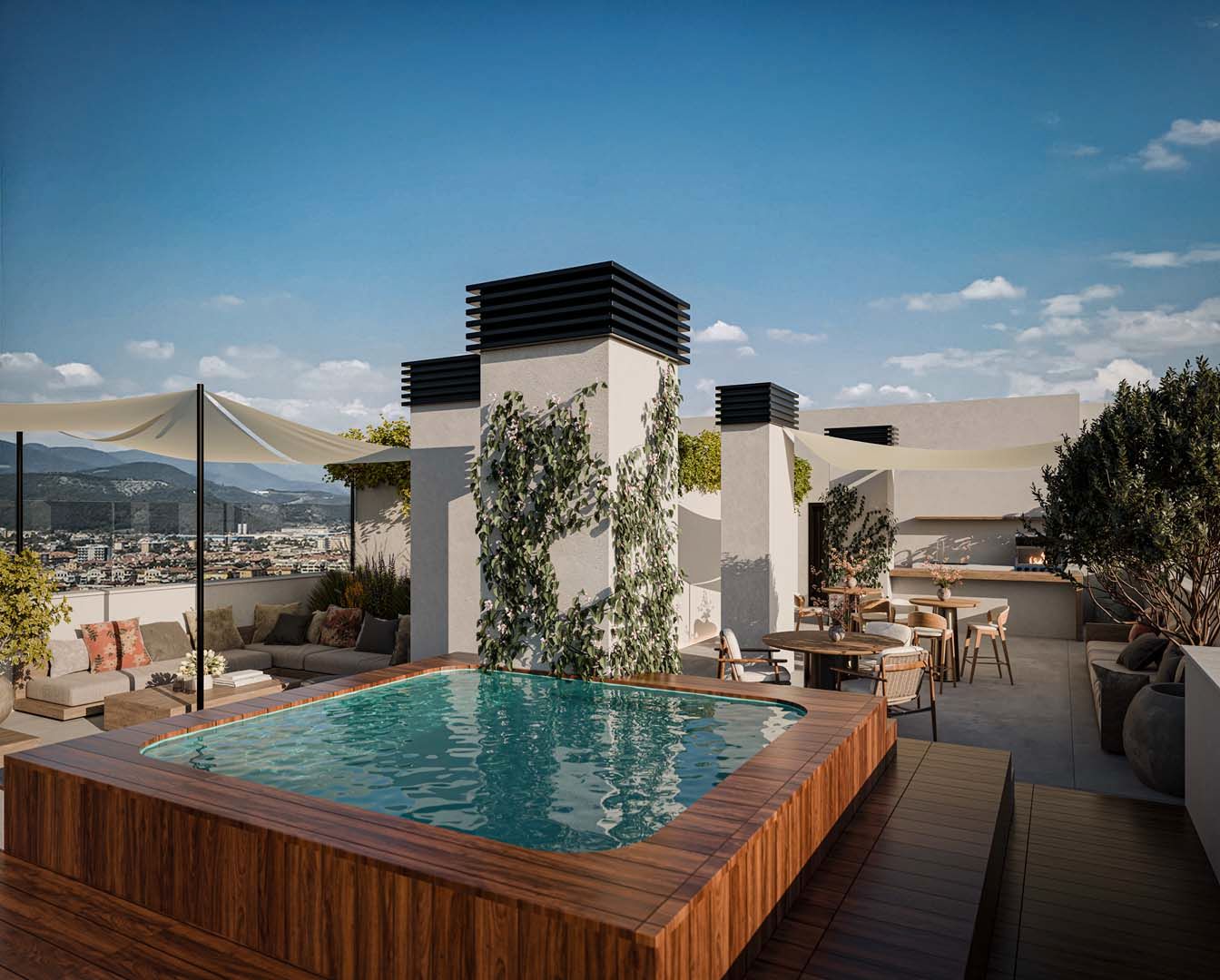 Terrace of Attic for sale in Estepona  with Air Conditioner, Heating and Terrace