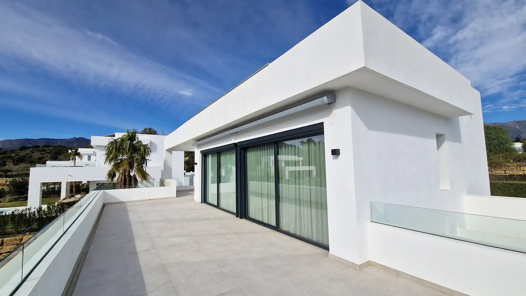 Terraza de Casa o chalet en venta en Mijas con Aire acondicionado, Jardín privado y Terraza