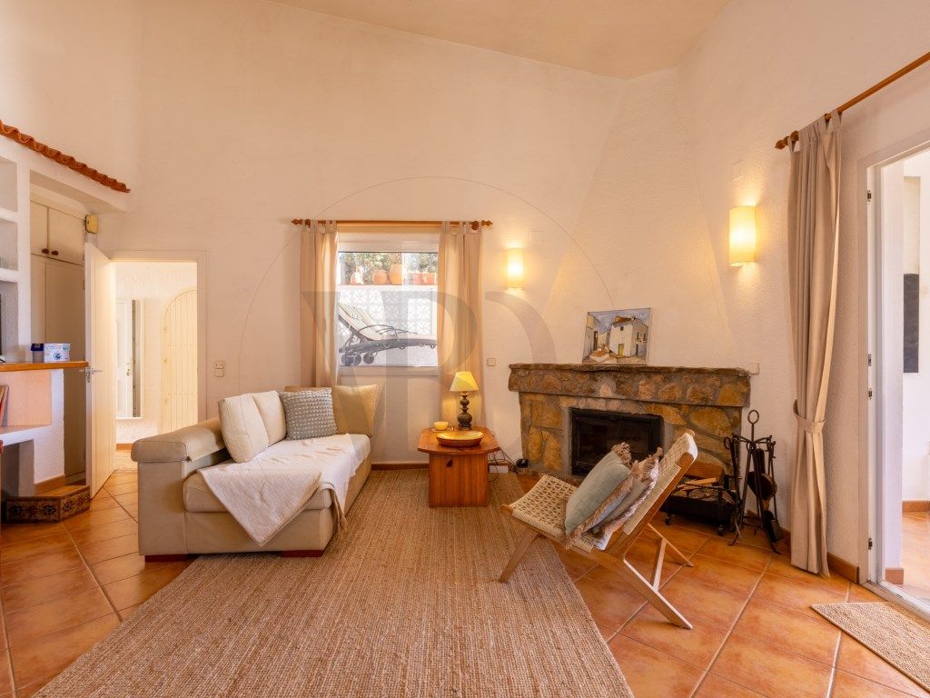 Sala d'estar de Casa o xalet de lloguer en Sant Antoni de Portmany amb Jardí privat i Terrassa