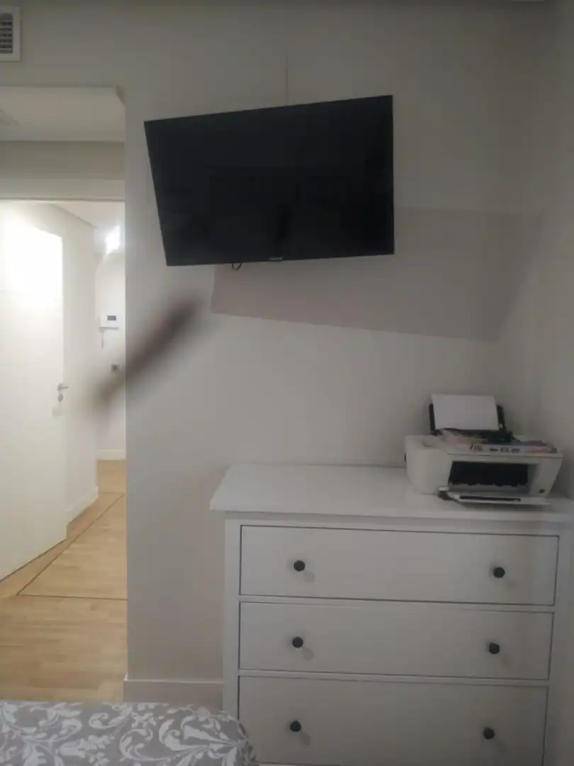 Schlafzimmer von Wohnung zur Miete in Badajoz mit Klimaanlage, Heizung und Parkett
