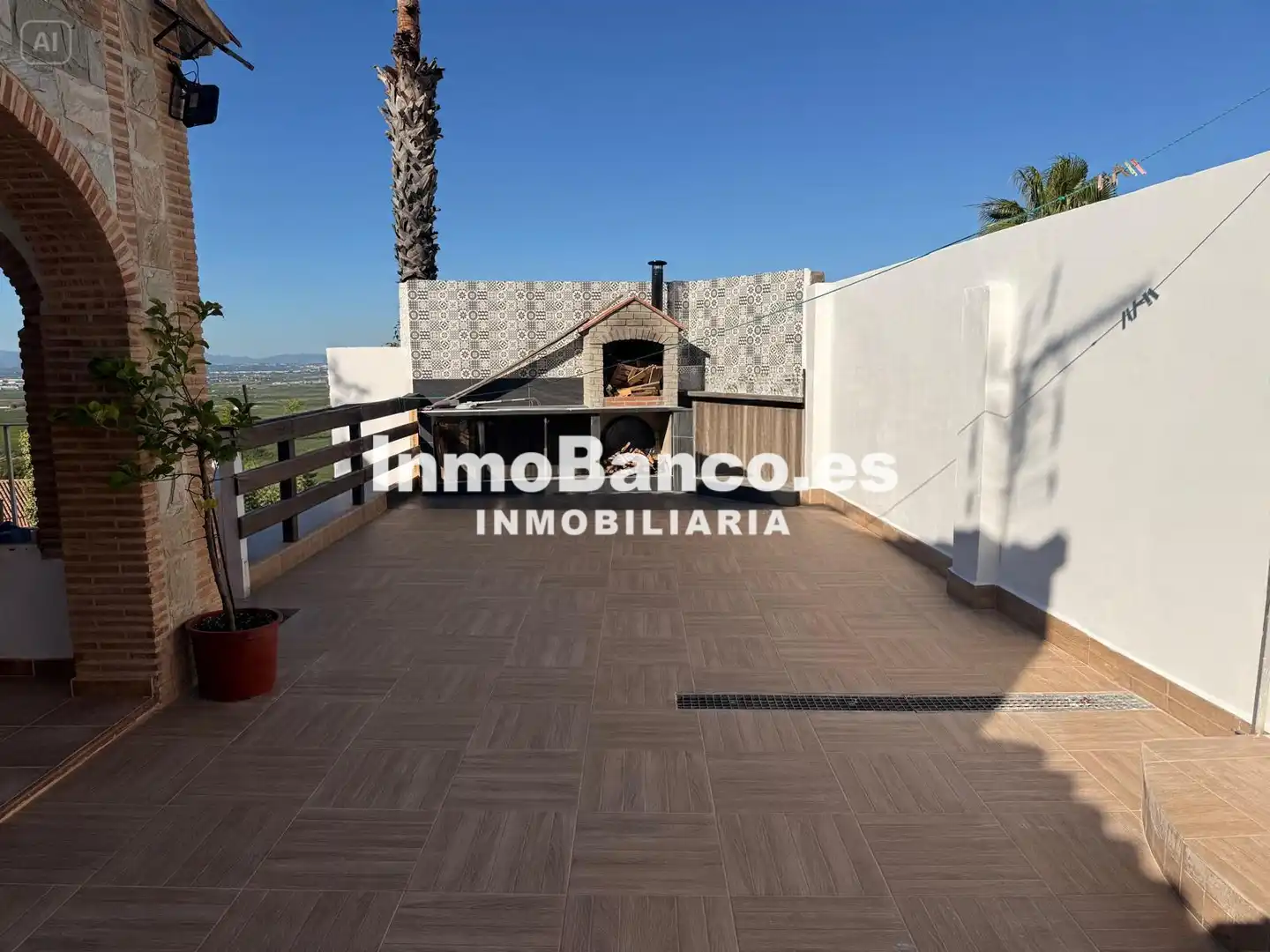Terraza de Casa o chalet en venta en Chiva con Jardín privado, Parquet y Terraza