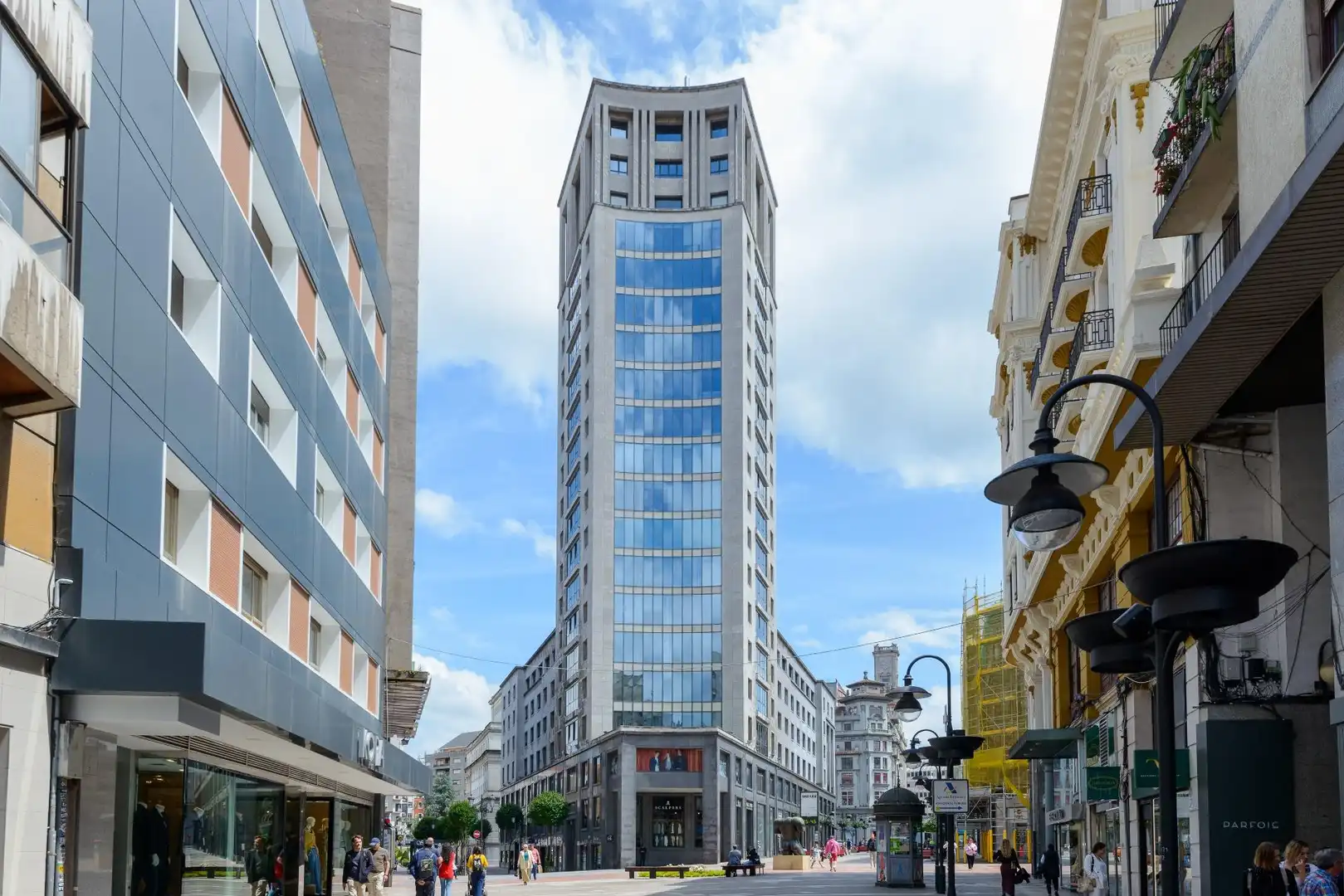 Exterior view of Flat for sale in Oviedo   with Heating and Jacuzzi