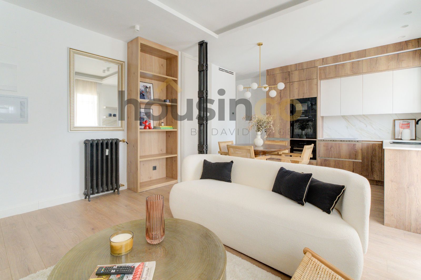 Living room of Attic for sale in  Madrid Capital  with Air Conditioner, Heating and Parquet flooring