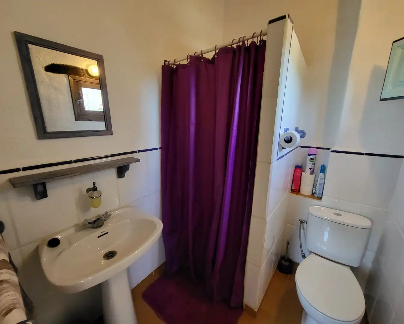 Badezimmer von Country house zum Verkauf in L'Ametlla de Mar  mit Privatgarten, Terrasse und Abstellraum