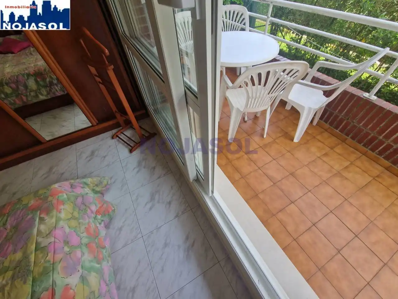 Balcony of Apartments for rent in Noja  with Heating, Private garden and Terrace