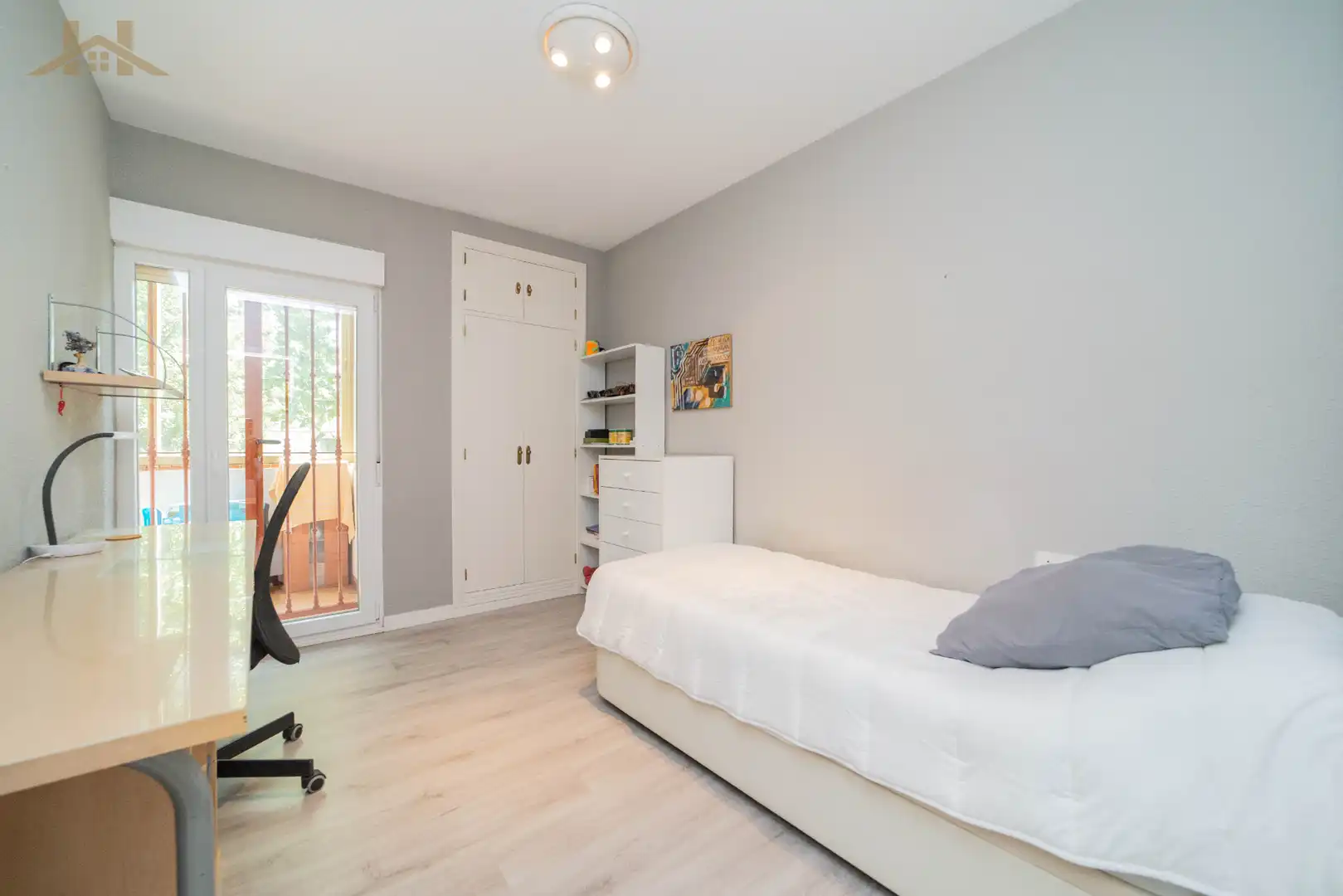 Schlafzimmer von Wohnung zum Verkauf in Villaviciosa de Odón mit Klimaanlage, Heizung und Terrasse